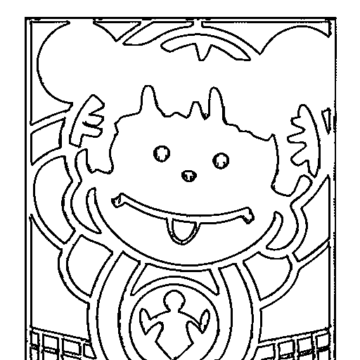 Flying Hero Coloring Page