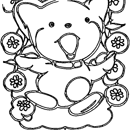 A banana Coloring Page