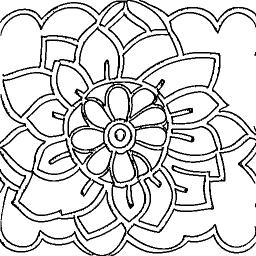 Sunflower Coloring Page