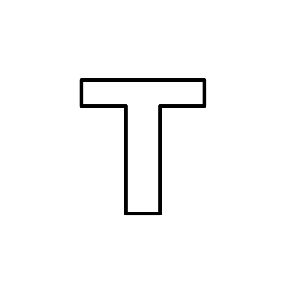 Uppercase T