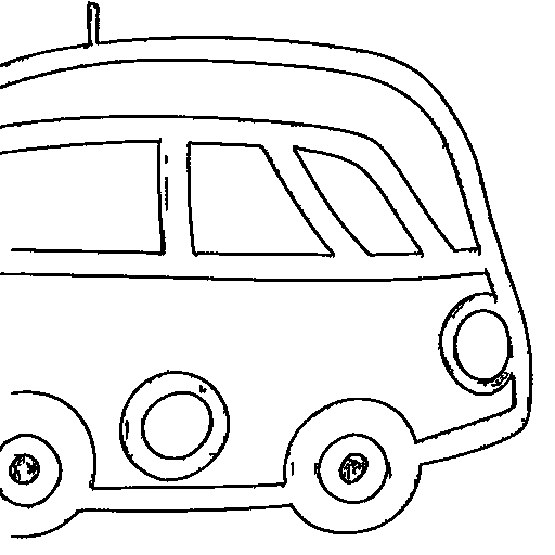 Taxi Coloring Page