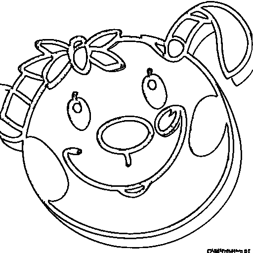 A hot dog Coloring Page