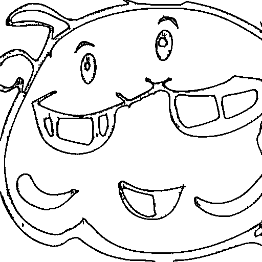 Friendly ghost Coloring Page