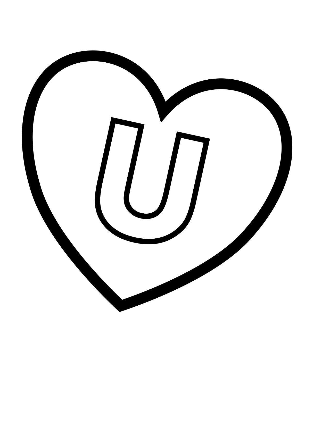 Valentine coloring page 20